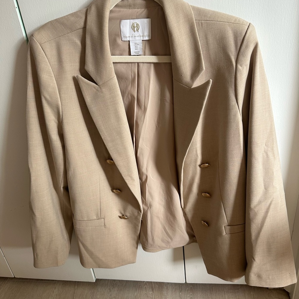 House of Harlow 1960 Beige Blazer